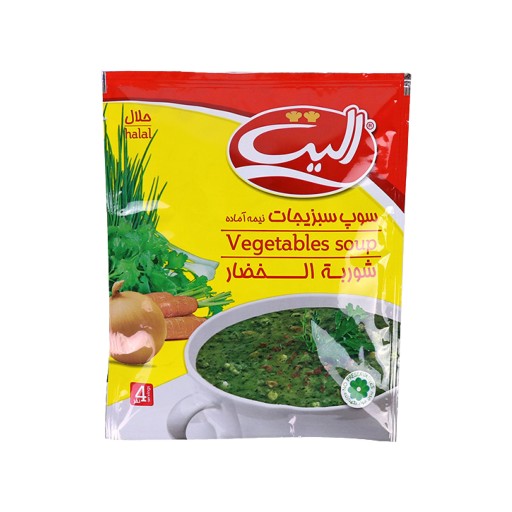  عکس سوپ سبزیجات نیمه آماده الیت